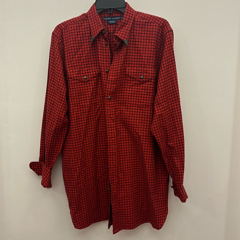 Ralph Lauren western shirt